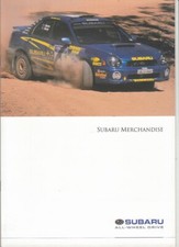 2002 SUBARU MERCHANDISE 16p