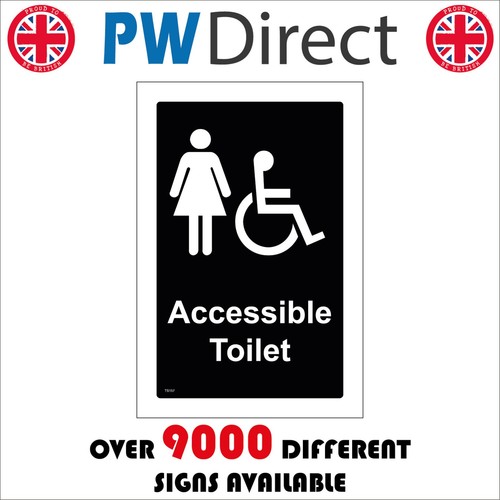 Sign female disabled - sign,