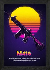 M146 80s Framed Wall Art