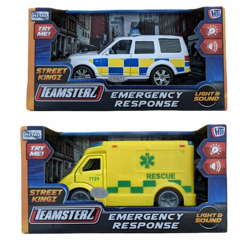 Teamsterz ambulance police car - ambulance,