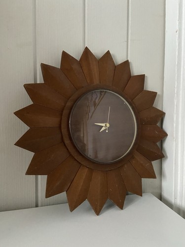 Mid century wooden teak - wooden, star
