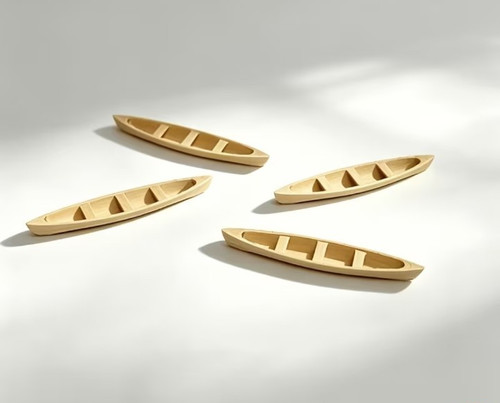Canoe plastic model - canoe, 4