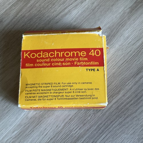 Kodak kodachrome super 8 - kodak,