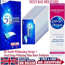 28 TEETH WHITENING STRIPS 5D