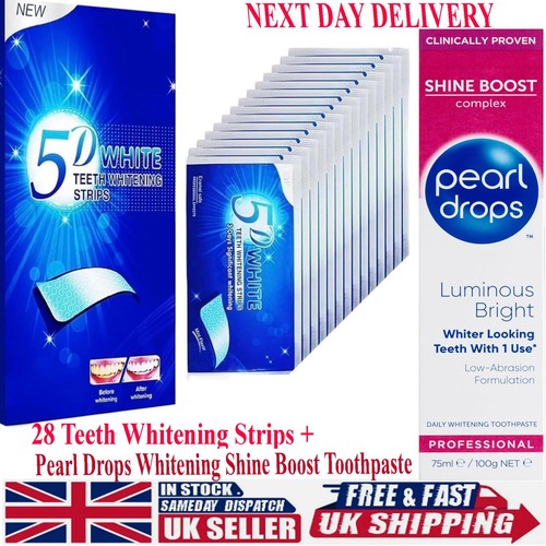 Teeth whitening strips 5d - teeth,
