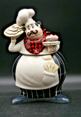 Vintage cookie jar - 12.5",