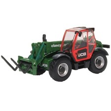 1:76 Scale Oxford Diecast JCB Loadall Clancy Plant OO Gauge Model 76LDL002