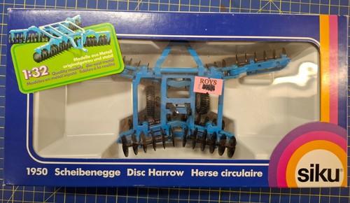 Siku scale disc harrow - 1/32,