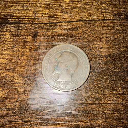 1855 napoleon iii centimes - 1855-w,