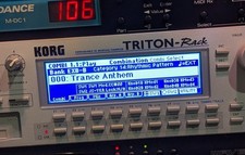 KORG TRITON Rack (Negative)