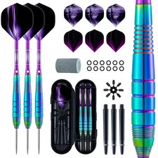 XAWU Steel Tip Darts Set 24g