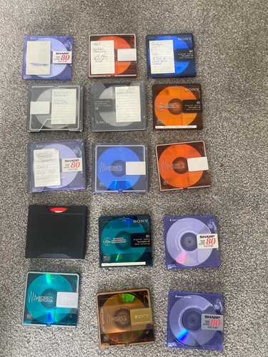 Job lot x15 used recordable - x15,