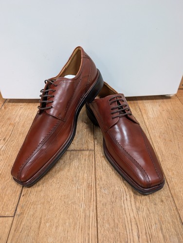 Ecco brown leather formal - brown,
