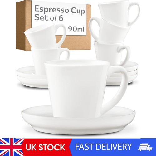 Espresso cups and - saucers, set