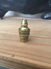 SOLID BRASS CORD GRIP LAMP HOLDER BAYONET FITTING BRITISH MADE PENDANT LIGHTING