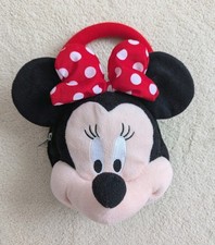DISNEY Minnie Mouse Head Hand Bag Unused