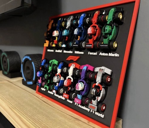 Lego mini cars display - f1,