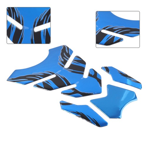 Blue fuel gas tank pad - gas,