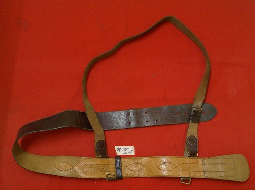 Sam browne belt dated 1962 - belt,