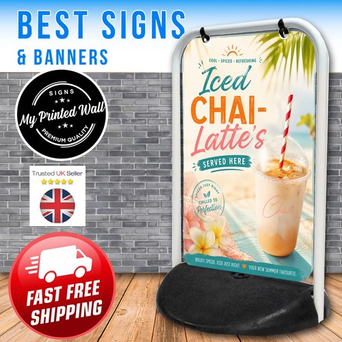 Iced chai latte takeaway - latte,