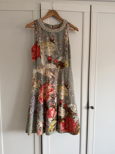 Rene derhy floral skater mini - derhy,