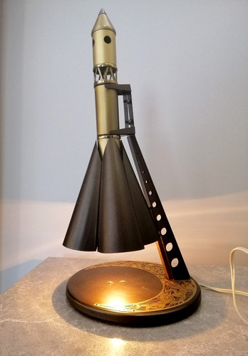 Vintage ussr desk - ussr, lamp