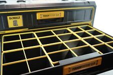Dewalt Tough System Compatible 3 Drawer Organiser Bins PETG BLACK YELLOW Divider