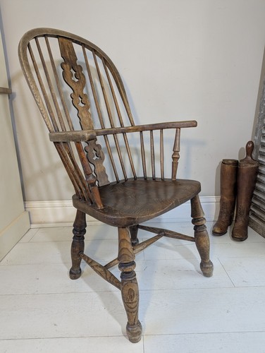 Antique 19thc windsor - antique,