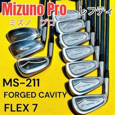 MIZUNO LH Iron Set MS-211 3.4.5.6.7.8.9.P.F.S TF-PRO149 Flex 7 Left Handed STORE