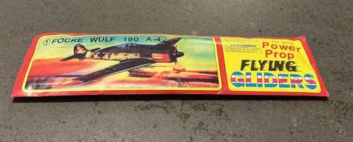 Power prop flying gliders - prop,