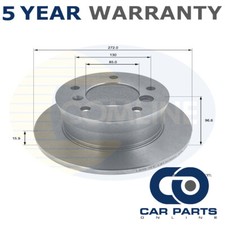 Brake Disc Rear CPO Fits