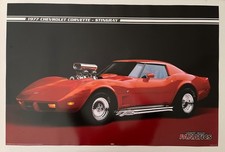 CHEVROLET CORVETTE STINGRAY,1977, RIGHT FOOT FANATICS, AUTHENTIC 2005 POSTER