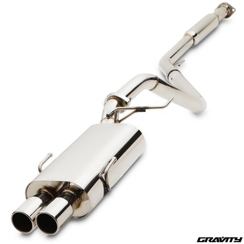 Stainless cat back - stainless,