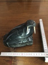 Soapstone Carving of a Walrus