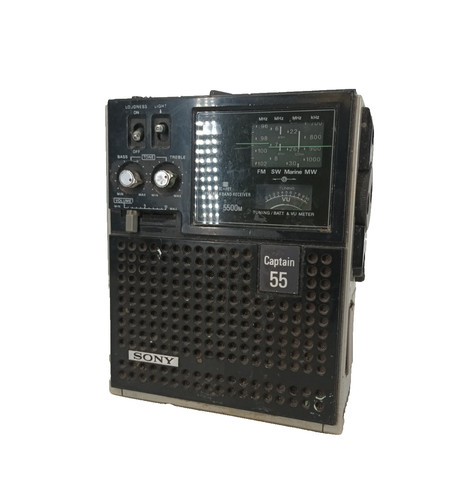 Vintage sony captain radio - sony,