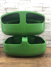 Omlet Chicken Green Waterer & Feeder