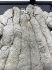 Daymisfurry 100% Fox Fur Coat Natural BNWT