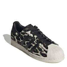ADIDAS ORIGINALS SUPERSTAR 82 Mens Leather Trainers - All Sizes - Leopard/Pony.