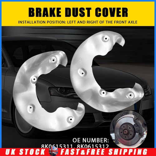 Front brake disc dust cover - brake,