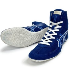 ASICS Wrestling Shoes New 1083A001 EX-EO TWR900 Blue x White