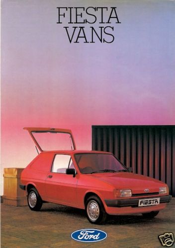 Ford fiesta van mk2 1983 - ford,