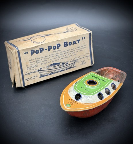 Vtg alps toy tin - alps,