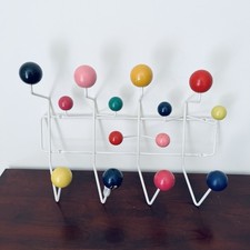 Vintage Herman Miller Eames Hang it All With Original Eames Miller Stickers