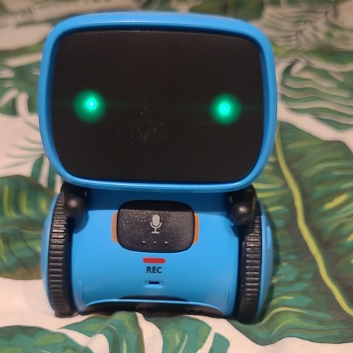 Robot blue battery - blue,