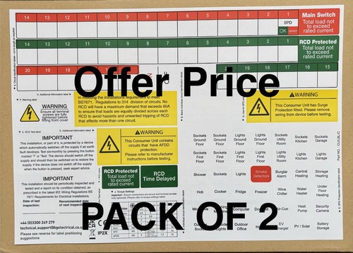 Pack consumer unit fuse - 2,