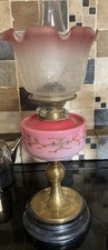 Victorian Oil Lamp With