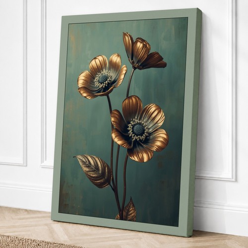 Single stem gold - in, botanical