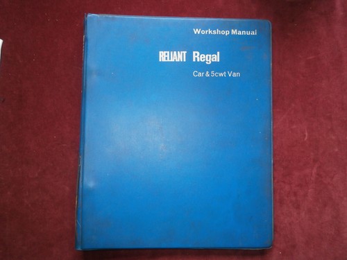 Reliant regal car - reliant, &