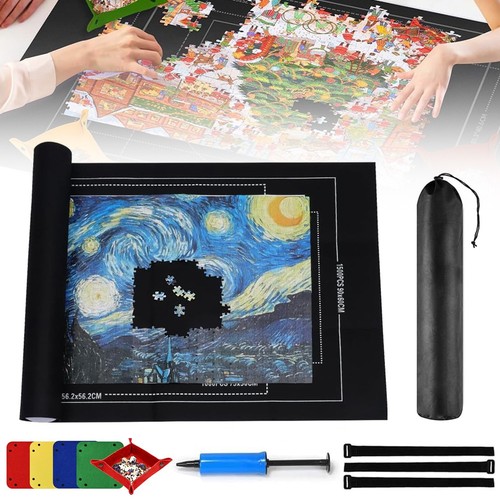 Felt jigsaw puzzle mat - puzzle, up