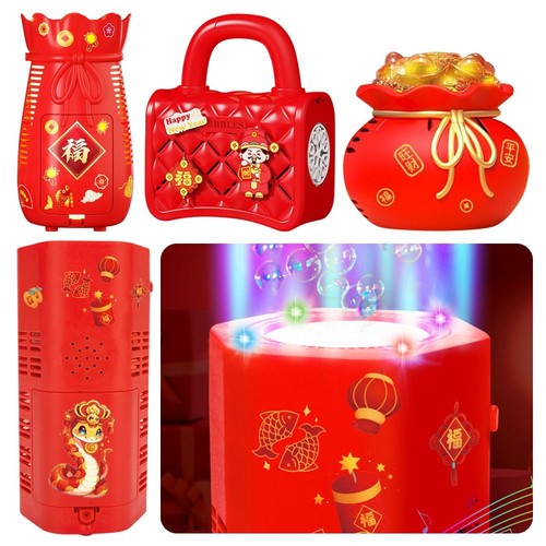 Red firework machine plastic - machine,
